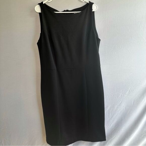 Premise Black Sleeveless Scoop Neck Midi Dress - Picture 1 of 5